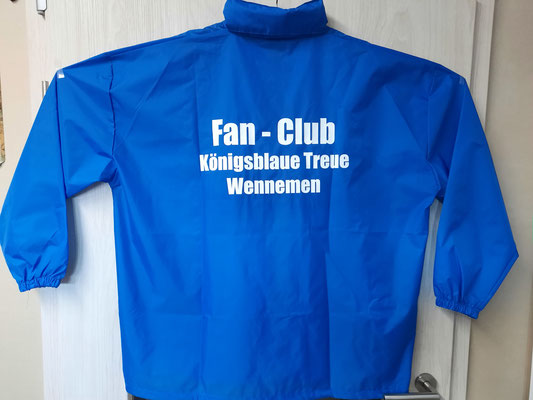 Regenjacke hinten